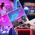 Flexible RGB neon rope light with smart app control