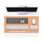 Ergonomic memory foam wrist rests for keyboard and mouse
