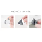 Thumbs Up Adhesive Hooks Multi-Color Cable Organizer Clips