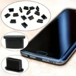21 Pcs Type-C Dust Plug Set with Cleaning Brush for USB-C Ports