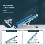 Ultra-thin adjustable metal kickstand for phone and tablet