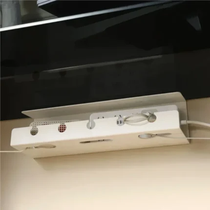 Under Desk Cable Management Tray Power Strip Holder