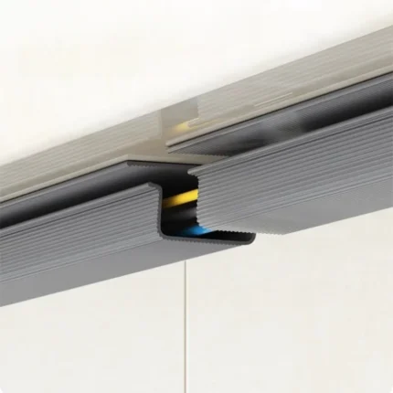 Under Desk Cable Management Channel Organizer
