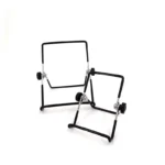 Universal mobile device stand holding smartphone for online shopping