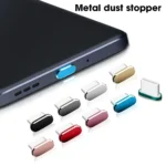USB-C metal dust plug for phone and laptop ports