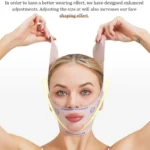 V-Line lifting mask strap for double chin reduction and jawline contouring