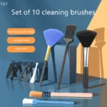 10-in-1 electronic cleaning brush set for keyboards and gadgets