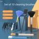 10-in-1 electronic cleaning brush set for keyboards and gadgets