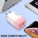 120W GaN multi-port USB-C fast charger for devices