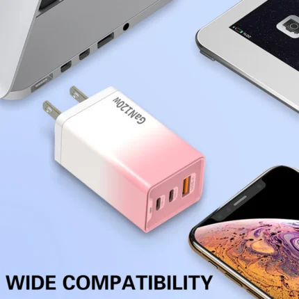 120W GaN multi-port USB-C fast charger for devices