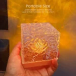 16 Color Water Ripple Crystal Cube Projector Lamp