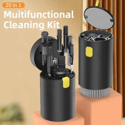 20-in-1 electronics cleaning kit with precision tools