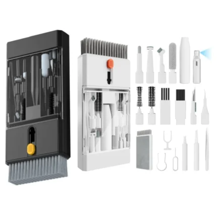 22-in-1 electronics cleaning kit with keyboard and earbud tools