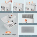 22-in-1 electronics cleaning kit with keyboard and earbud tools