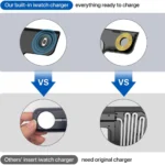 3-in-1 foldable wireless charger for iPhone, Apple Watch, and AirPods