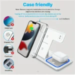 3-in-1 foldable wireless charger for iPhone, Apple Watch, and AirPods