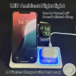 3-in-1 foldable wireless charger for iPhone, Apple Watch, AirPods