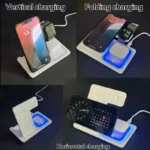 3-in-1 foldable wireless charger for iPhone, Apple Watch, AirPods