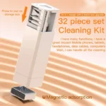 32-in-1 electronics cleaning kit with magnetic pop-up design