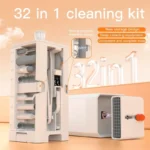 32-in-1 electronics cleaning kit for phone, laptop, earbuds, keyboard.