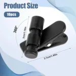 360° rotating earphone cable clip for clothing