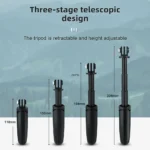 Action camera 3-in-1 tripod selfie stick for GoPro
