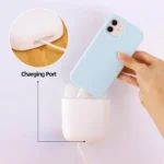 Adhesive wall mount holder for remote controls and smartphones