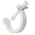 Adjustable C-shaped acupressure reflexology massager tool