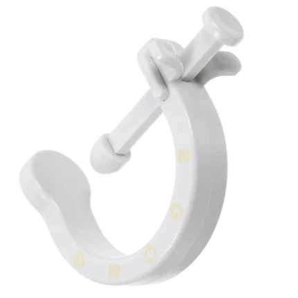 Adjustable C-shaped acupressure reflexology massager tool