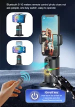 AI face tracking phone mount for vlogging and live streaming