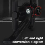 Alloy motorcycle phone mount 360 degree rotation handlebar