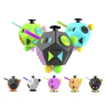 Multi-sensory fidget toy for anxiety relief and focus