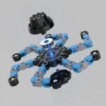 Transformable robot fidget toy for stress relief & play