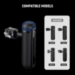 Compact Bluetooth camera shutter remote cold shoe mount