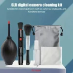 Professional camera lens sensor cleaning kit with blower pen cloth