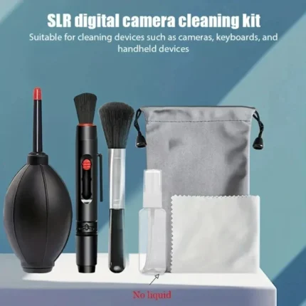 Professional camera lens sensor cleaning kit with blower pen cloth