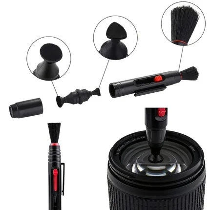 Professional camera lens sensor cleaning kit with blower pen cloth