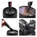 Professional camera lens sensor cleaning kit with blower pen cloth
