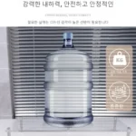 Clear acrylic monitor stand with metal legs