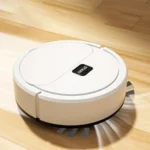 Compact K16 robot vacuum and mop with side brushes