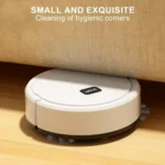 Compact K16 robot vacuum and mop with side brushes