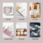 Custom label rolls for packaging and branding