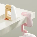 Cute bird desk hook for bags and headphones