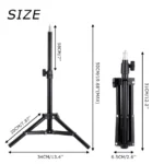 Dimmable LED Ring Light Kit with Tripod Stand and Phone Holder