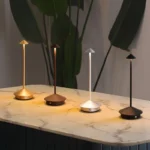 Modern Dimmable Mushroom LED Table Lamp with 3 Color Modes