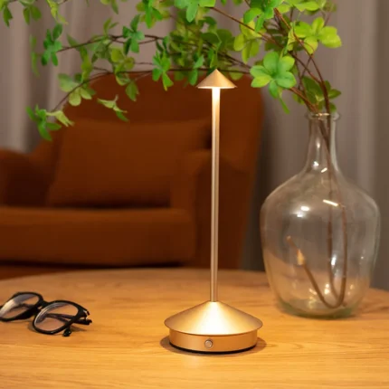 Modern Dimmable Mushroom LED Table Lamp with 3 Color Modes