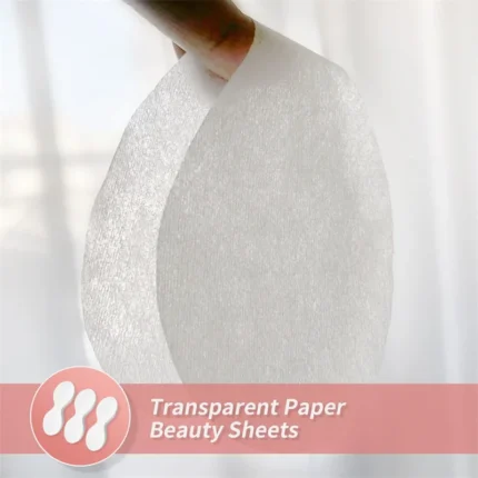 Disposable under eye patches for eyelash extensions
