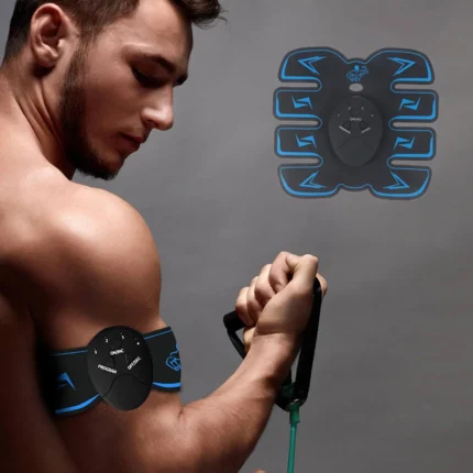 EMS muscle stimulator for abs and arms with wireless control