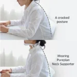 Ergonomic cervical neck support brace for posture correction
