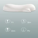 Ergonomic keyboard and mouse wrist rest set with silicone filling